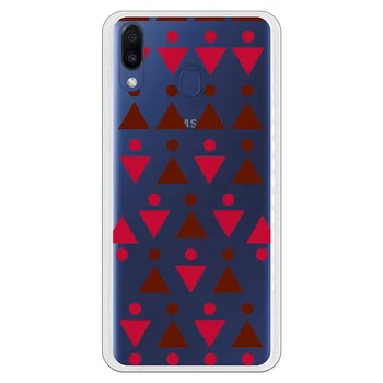 

Stand case costume drawing Triangulos Red WP005 for Samsung Galaxy M20