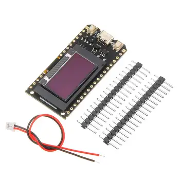 

for 0.96 Inch For ESP32 V2.0 OLED WiFi Module + for bluetooth Double ESP-32 4 MB