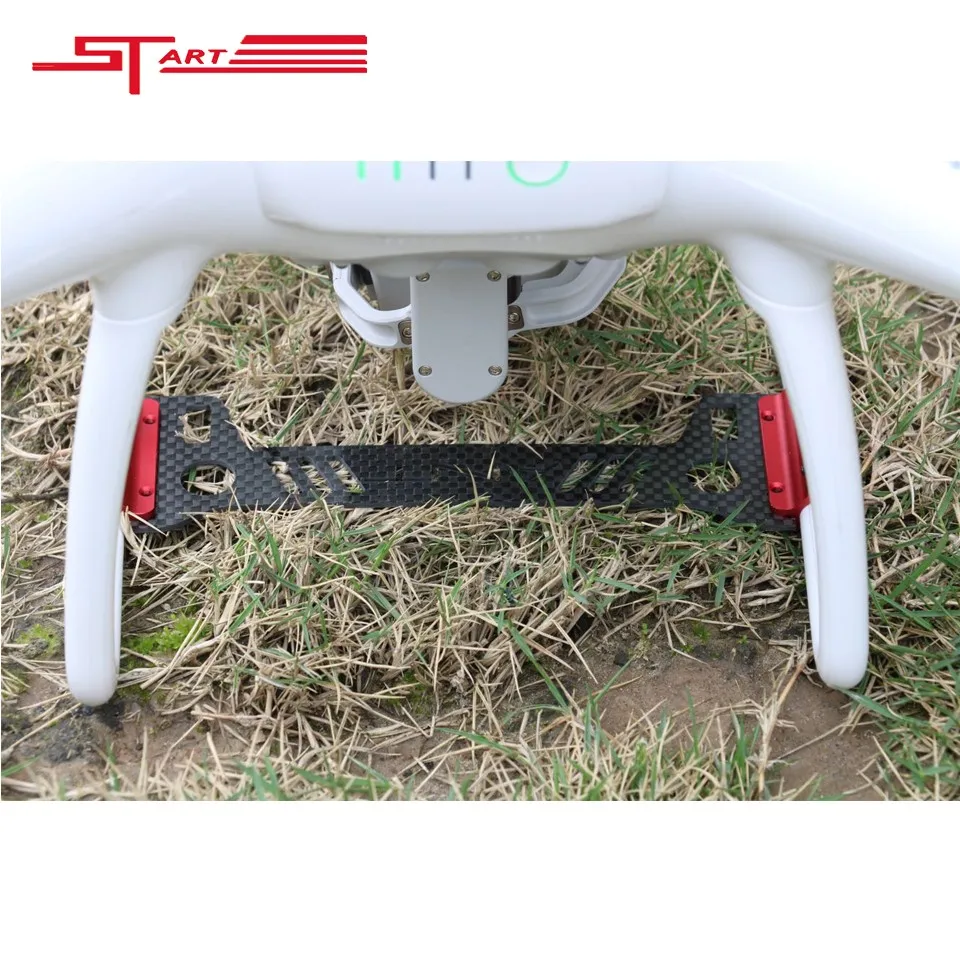 DJI Phantom 4 Camera With Gimbal Parts 3K Carbon Fiber Landing Gear Protector Board For DJI Phantom 4 Gimbal And Lens Fast Ship