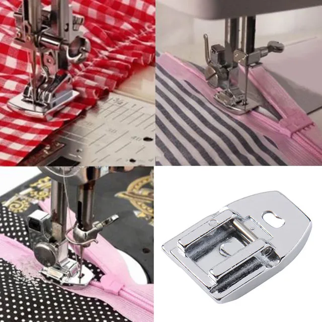 Hot Invisible Concealed Snap On Zipper Zip Foot For Domestic Sewing Cool Snap On Sewing Machine Feet Hot Invisible Concealed Snap On Zipper Zip Foot For Domestic Sewing Cool Snap On Sewing Machine Feet