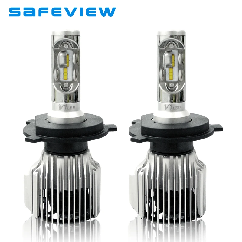 

Super Bright Car Headlights H7 LED H4 H8 H9 H11 9005 HB3 H10 9006 HB4 72W 8000LM Auto Front Bulb Automobile Headlamp 6000K