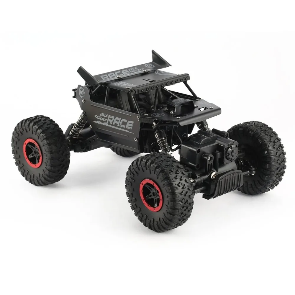 Remote Control Vehicle 1/18 RC Car 2.4G 4WD Alloy Off Road 35km/h RC Climbing Car Rock Crawler Clamber Kids Toys