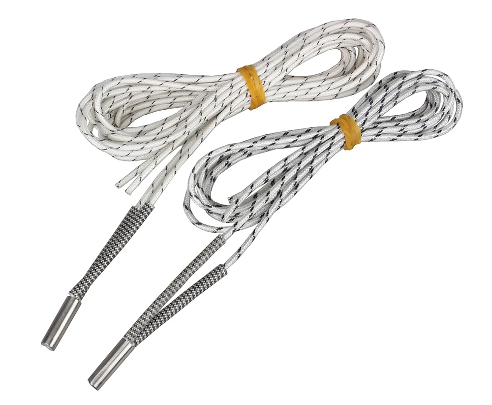 5PCS Cartouche Chauffante En Acier Inoxydable Fil Chromé