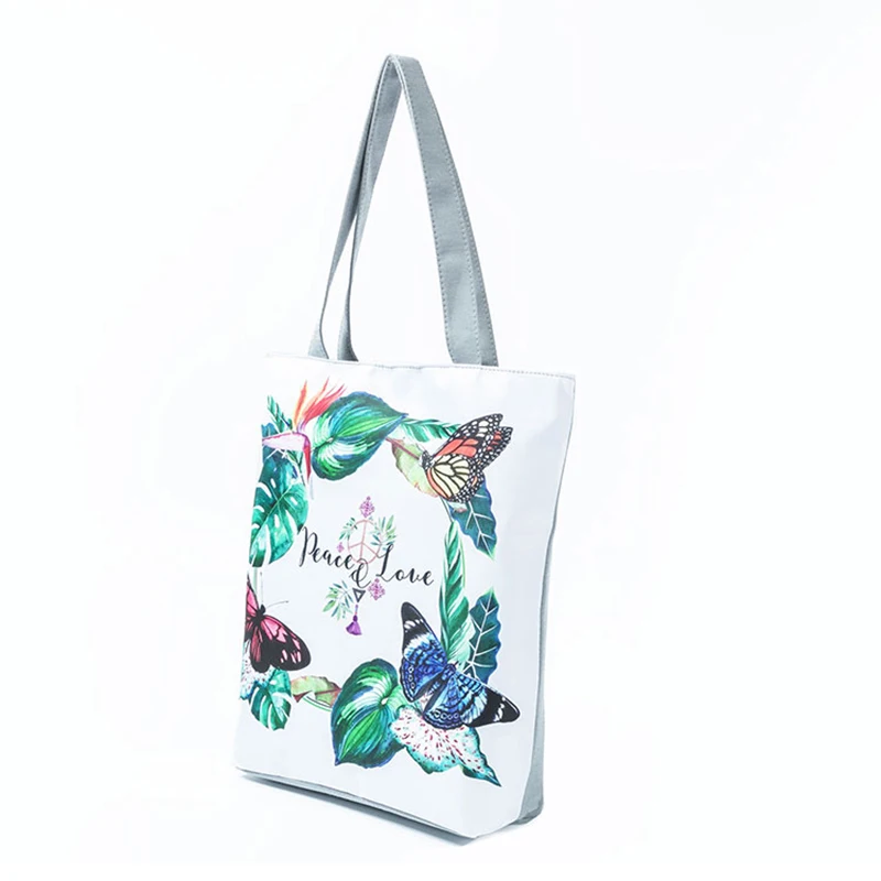 

Printed Handbag Turtle Leaf Travel Women's Shoulder Bag Shopping Bag Tote 88 LXX9