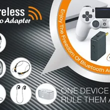 3 в 1 портативный мини беспроводной Bluetooth аудио адаптер для наушников 3,5 мм разъем конвертер для PS4/Xbox One/Zend переключатель игровой консоли