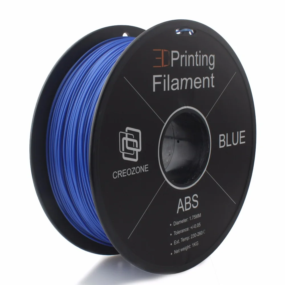 CREOZONE 3d Принтер Нити ABS 1,75 ABS нити 1 кг материалы для 3d печати 3D Ручка нити синие
