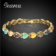 Magnetic Stone Health Anti Fatigue Bangles For Women Indian Heart Bracelets & Bangles Charms Jewelry For Mum’ s Gift