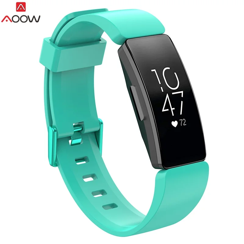 Силиконовый Браслет Ремешок Браслет для Fitbit Inspire/Inspire HR трекер активности умные часы замена часы ремешок на запястье