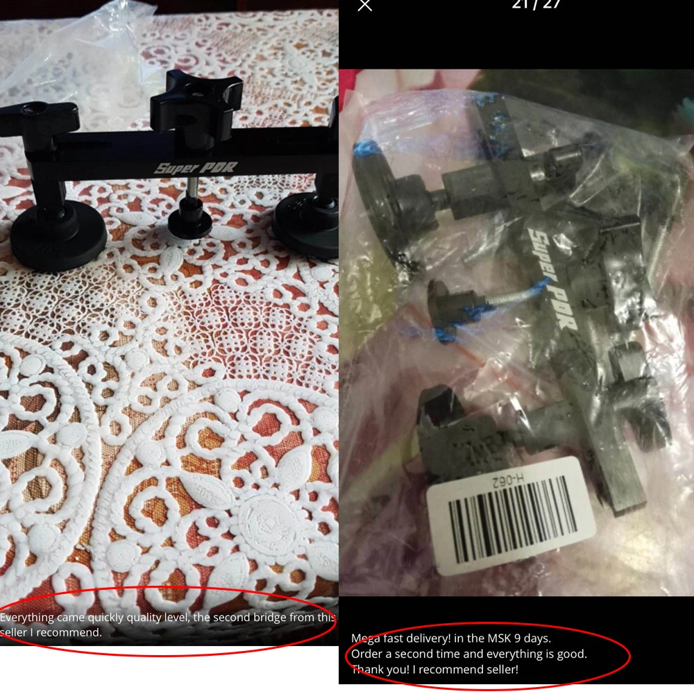 PDR Tools Car Dent Repair Auto Repair Tool Car Body Repair Kit Dent Puller Kit Pulling Bridge New Design Updated Quality