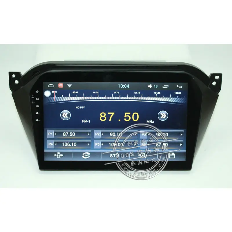 Excellent Free shipping 10.2" Car gps for 2015 JAC Refine S2 Quadcore Android 7.0 car dvd player with 1 G RAM,16G iNand,steering wheel 2