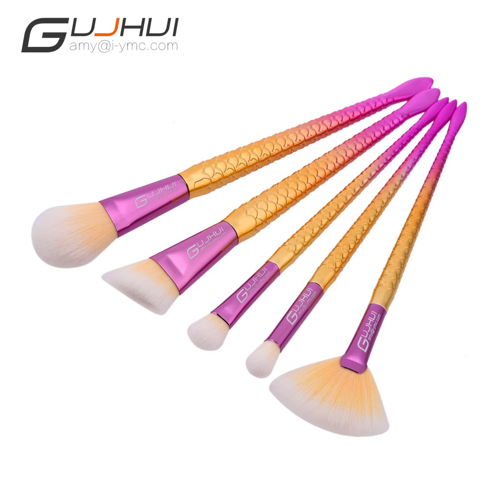 New 5PCS  Make Up Foundation Eyebrow Eyeliner Blush Cosmetic Concealer Brushes (2)