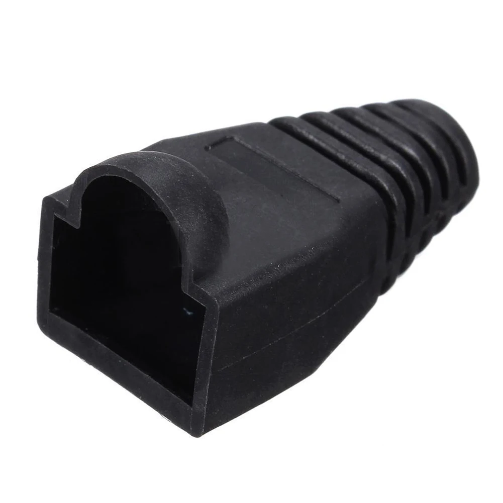 50x Plastic Boot Cap Plug Head for RJ45 Cat5/6 Cable Modular Connector Network 50x Plastic Boot Cap Plug Head for RJ45 Cat5/6 Cable Modular Connector Network