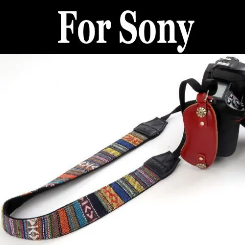 

Shoulder Neck Camera Strap Belt Webbing Digital Camera Slr Camera For Sony Sd15 A6000 A6300 A6400 A6500 A7 A7r A7s A9 A99 Ii Iii