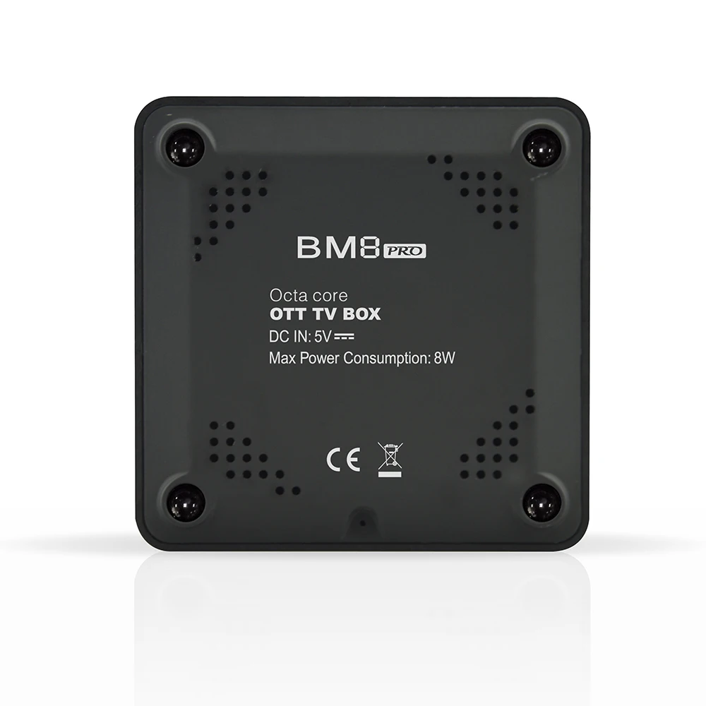 

Magicsee TV BOX BM8 PRO UHD 4K Android 6.0 Amlogic S912 Octa Core Smart Media Player 2GB 32GB 2.4G/5GHz Wifi BT 4.0 Set Top Box