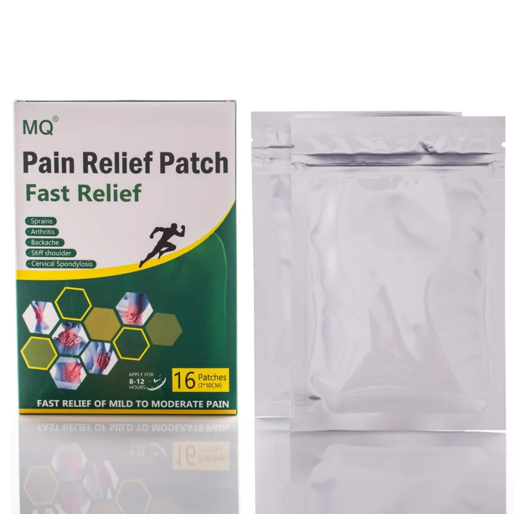 16 Pcs/Box Back Pain Relief Plaster for Treat Arthritis Cervical Spondylosis Chinese Medicines Porous Patch Health Care Massager