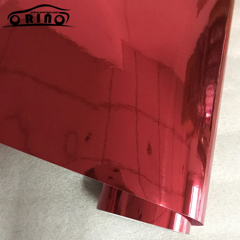 Red Chrome Vinyl Film Sticker-6