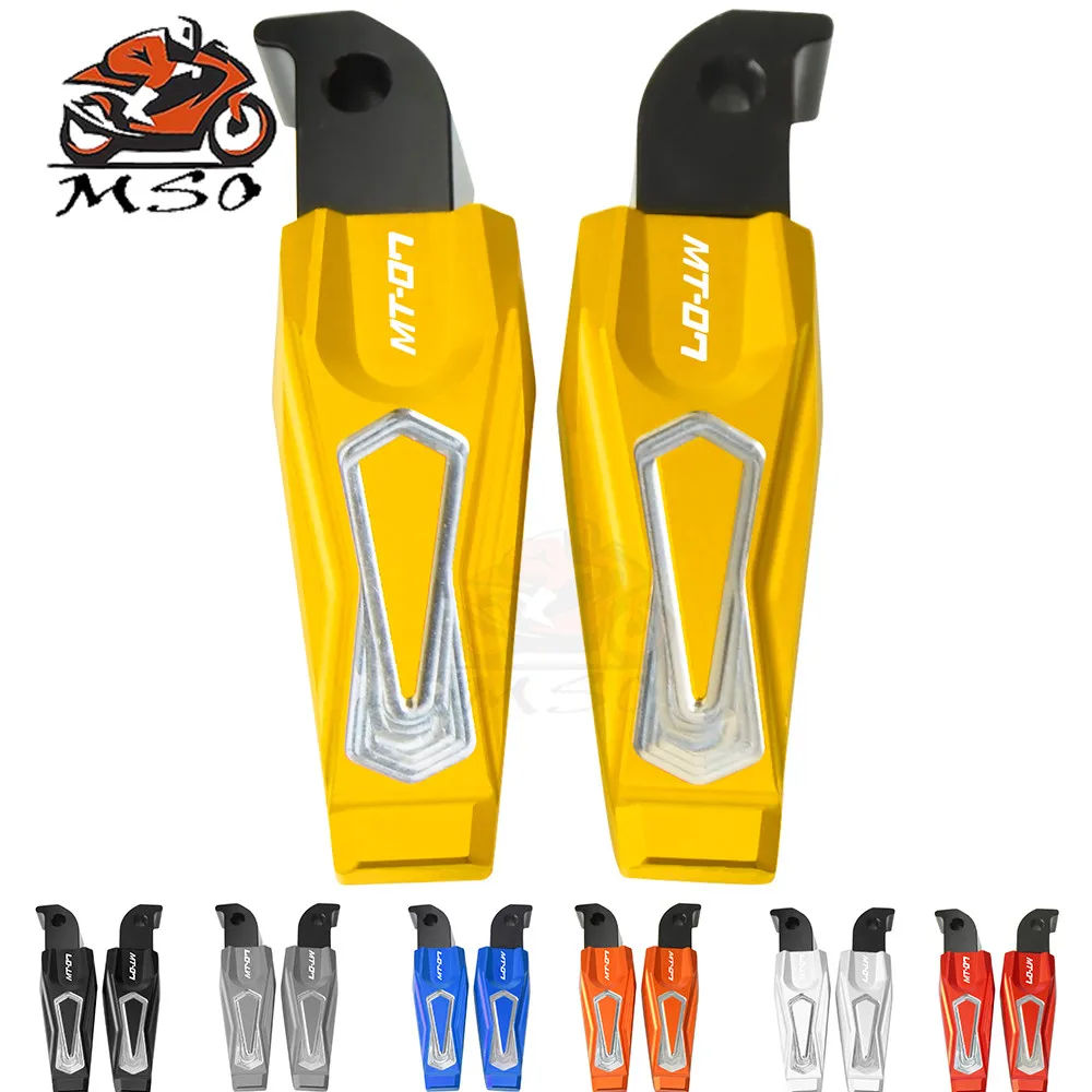 Motorcycle Accessories CNC Folding Rearset Foot Pegs Rear Passenger