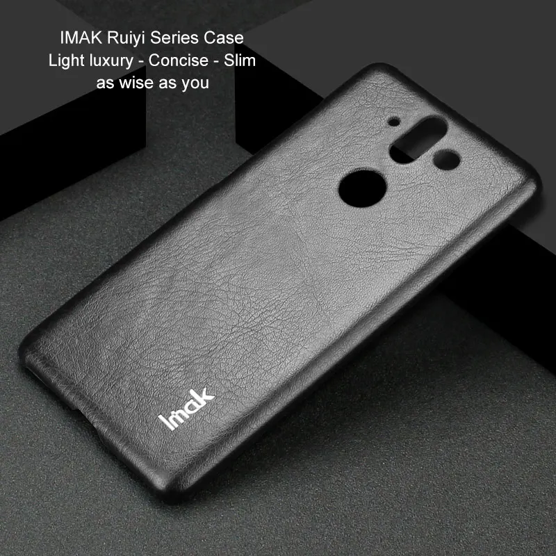 Для чехол для Nokia 8 Sirocco чехол IMAK Винтажный чехол из искусственной кожи PC жесткий чехол для Nokia 8 Sirocco 5,5''