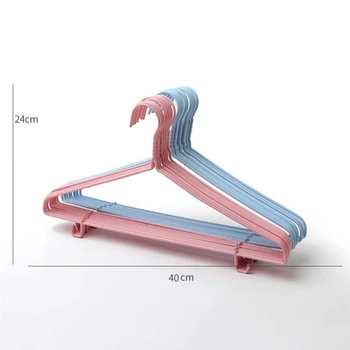 

Hanger With Hooks Hangers Dipping Powder Plastic Bold Non-Slip Underwear Hanging