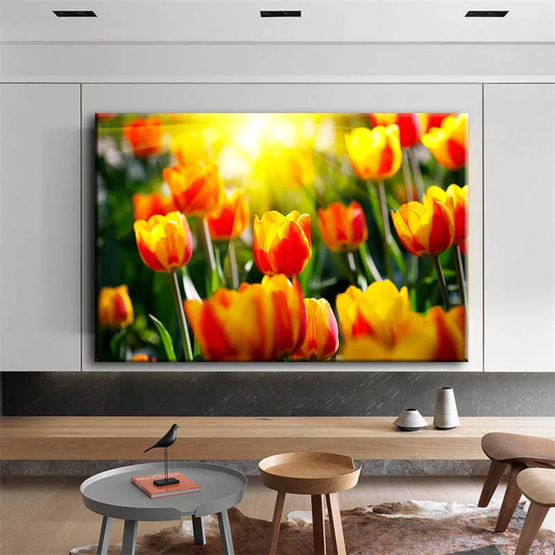 tulip flower painting