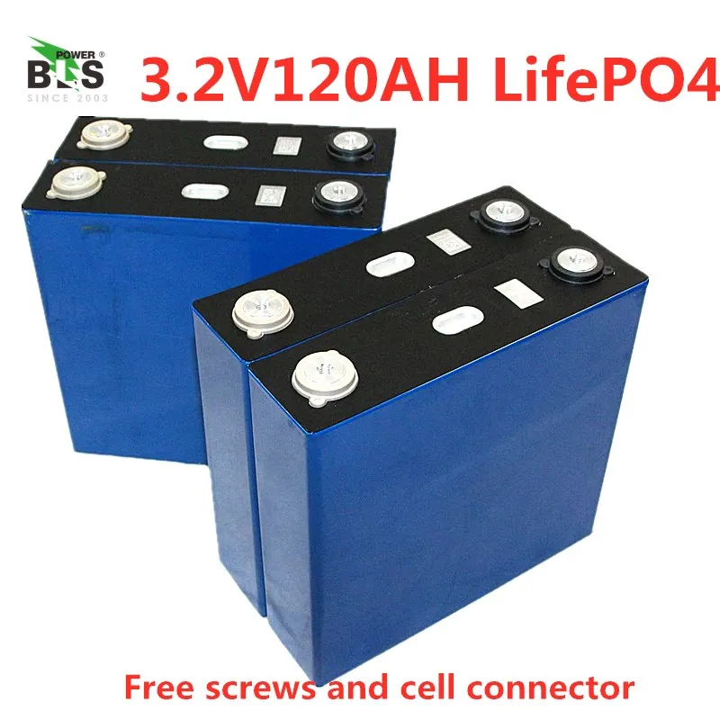 

8PCS 3.2V 120Ah LiFePO4 Long Life Cycles 3500 Times For 12V Solar Energy Storage Battery pa,Solar power system UPS supply