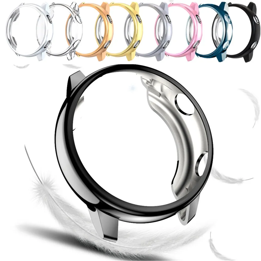 

Galaxy Watch active case for Samsung galaxy watch active bumper Protector Hollow coverage TPU Screen Protection Frame case cover