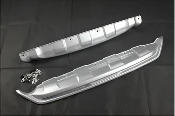 

New Arrival!!! ABS FOR HONDA HRV HR-V VEZEL 2014 2015 2016 front & rear bumper board side skid plate Nerf bar