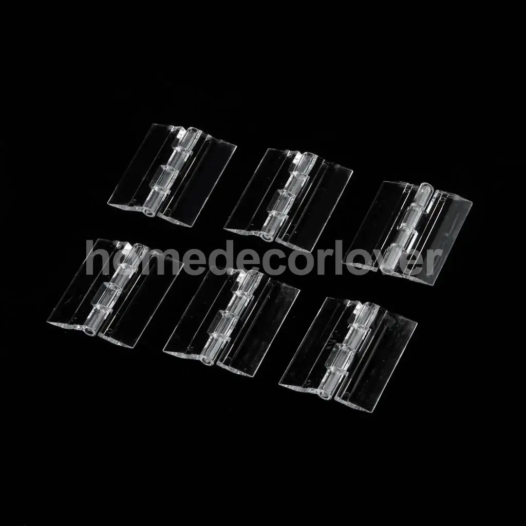 Home Furniture Diy 10pcs Clear 45x38mm Acrylic Folding Drawer