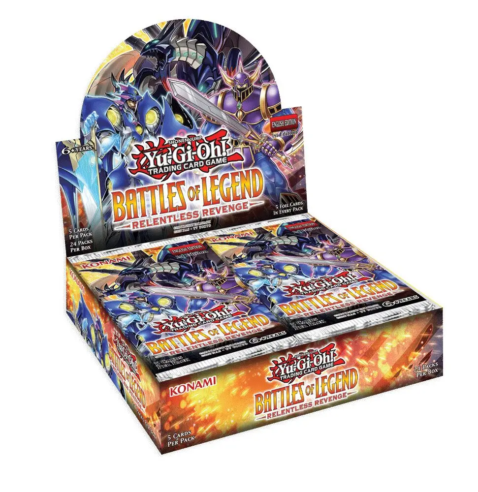 YuGiOh битвы легенды: безжалостная месть 1st Edition Booster Box