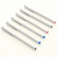 UNI UB-125 гелевая ручка с чернилами высокая производительность водостойкая прямая Жидкость Тип Шариковая ручка 0,5