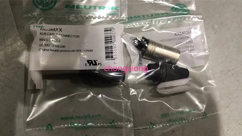 10 шт./лот для NC3MXX NEUTRiK Male3Pin XLR Коннектор с оригинальным | Обустройство дома