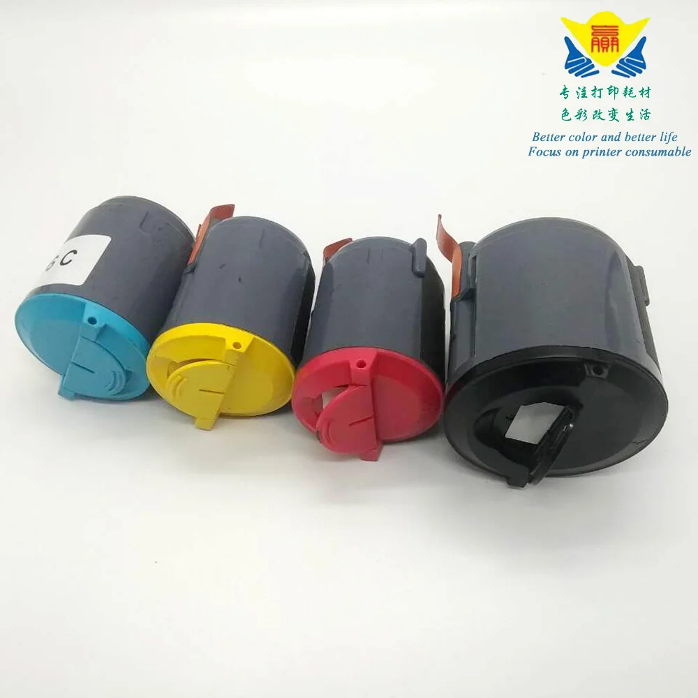 Сменный цветной тонер картридж JIANYINGCHEN phaser 6110 для Xeroxs Phaser 6110mfp (4 шт./лот)|toner