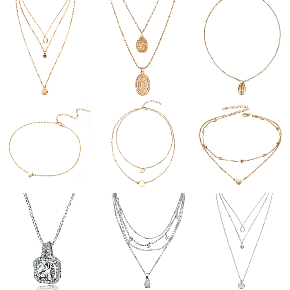 Heart Shaped Pendant Necklace - Image 2