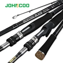  JOHNCOO Carbon Fishing Rod 2.7m 3.0m MH H Power 10-45g Baitcasting Rod Sea Bass Inshore Fishing Rod 3 Sections Spinning Rod 