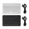 8/9/10 Inch Mini Wireless Bluetooth 3.0 Keyboard for iPad Tabs Galaxy IOS Android Windows Tablets Mobile phone Aluminium Russian ► Photo 1/6