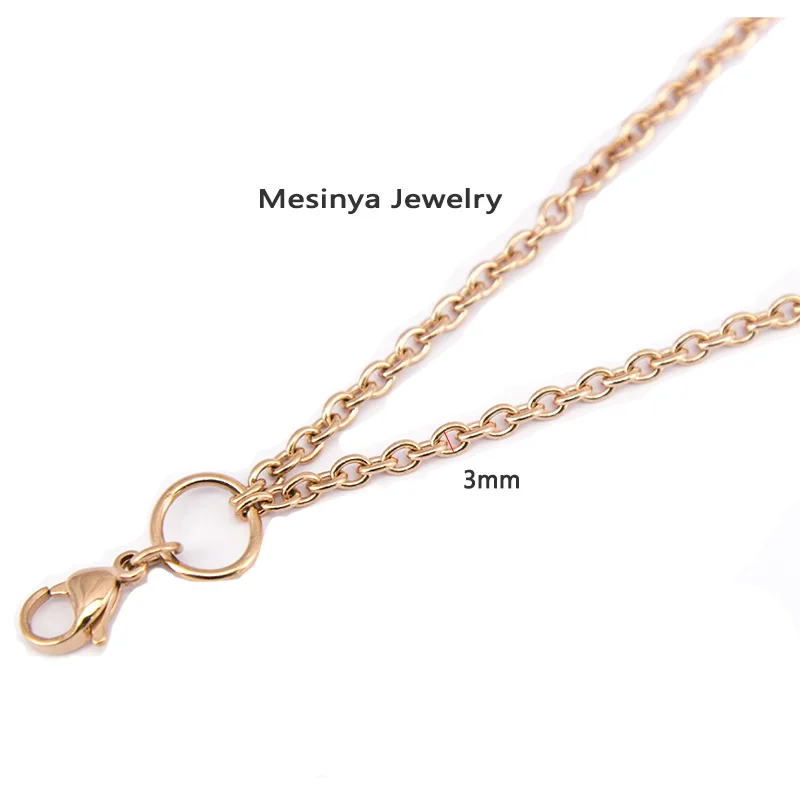 10pcs-18-2-adjust-3mm-width-flat-oval-cable-O-jumpring-316L-stainless-steel-chain-necklace (4)