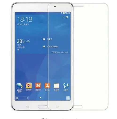 Tab 4 7,0 T230 T231 Экран протектор для samsung Galaxy Tab 4 7,0 SM-T230 SM-T231 SM-T235 защитная пленка из закаленного стекла защитная решетка - Цвет: ONLY T230 GLASS