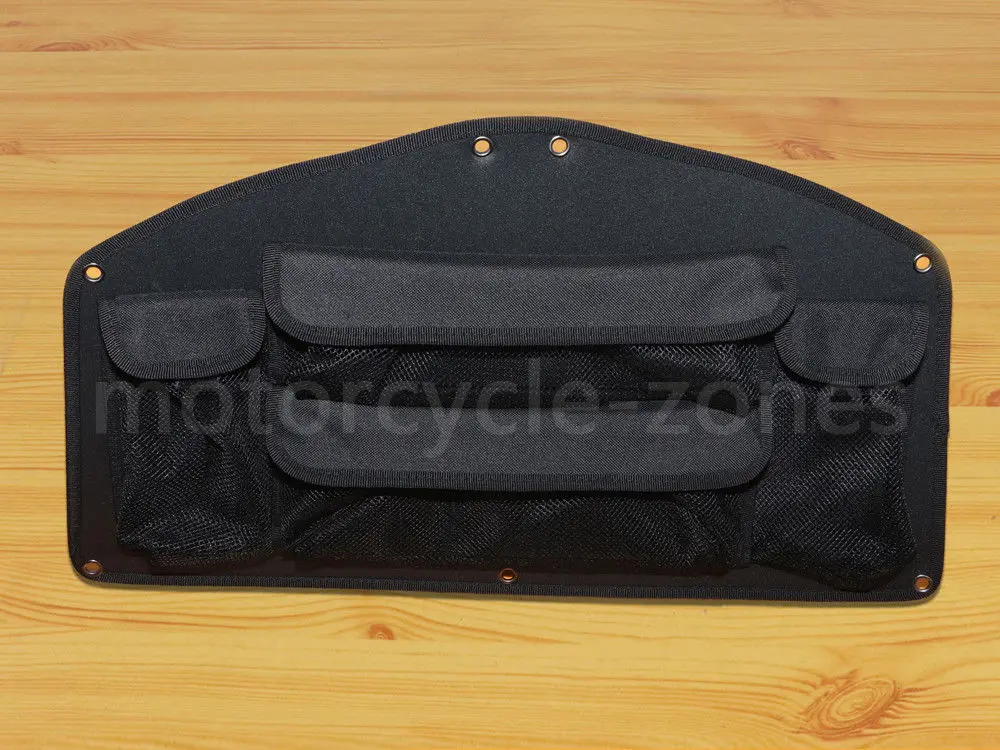 Мотоцикл Черная крышка багажника Органайзер инструмент сзади сумка для Honda Gold Wing GL1800 Goldwing 2001- 2012 2013