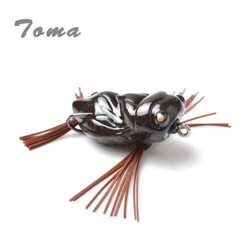 TOMA высокое качество cicada лягушка рыболовные приманки 40 мм/5 г Snakehead приманка Topwater