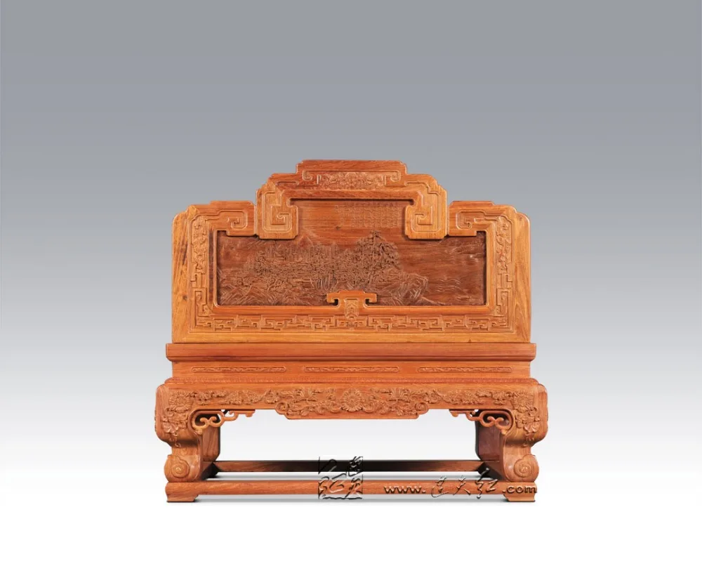 Chinese Royal Furniture Living Room Sofa Chairs Rosewood King Imperial Throne Solid Wood Carving Armchair NEW Classical Antique