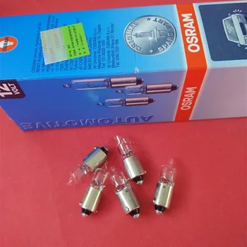 

For OSRAM 64111 12V5W Halogen Bulb 12V 5W BA9S Lamp MINIWATT Miniature Read Indicator Machine Tool Lights
