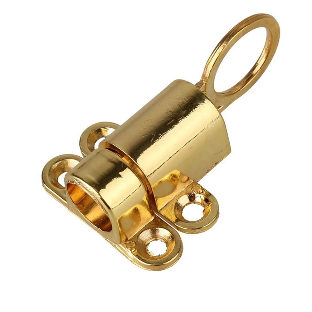 

Golden Household Office Security Spring Slide Bolt Zinc Alloy Window Door Latch Lock Self Closing