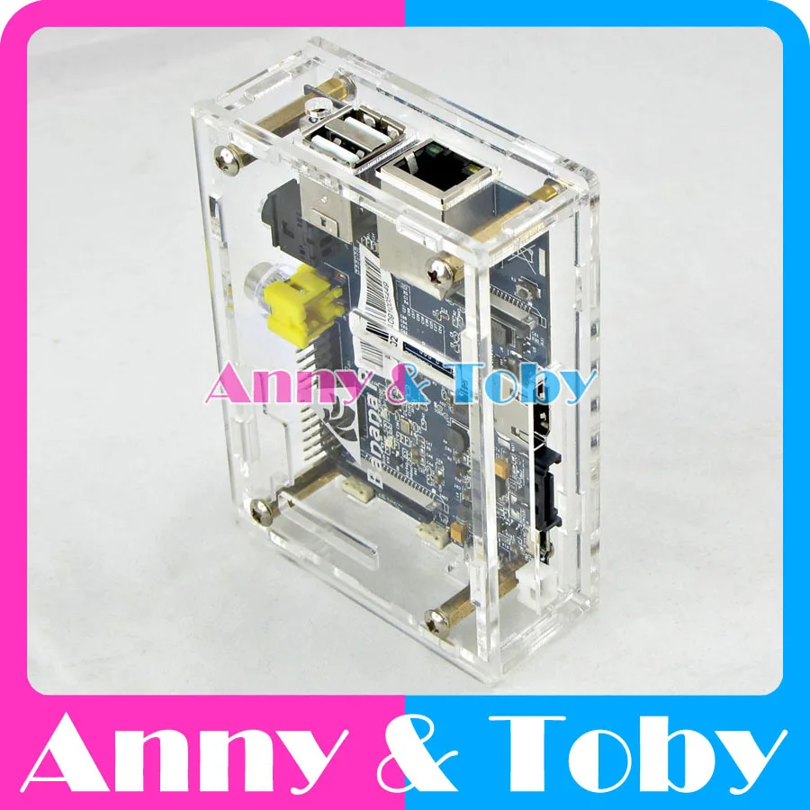 

BPI-M1 Banana PI M1 Case Box Transparent Clear Acrylic Banana Pi box BPI-M1 enclosure.