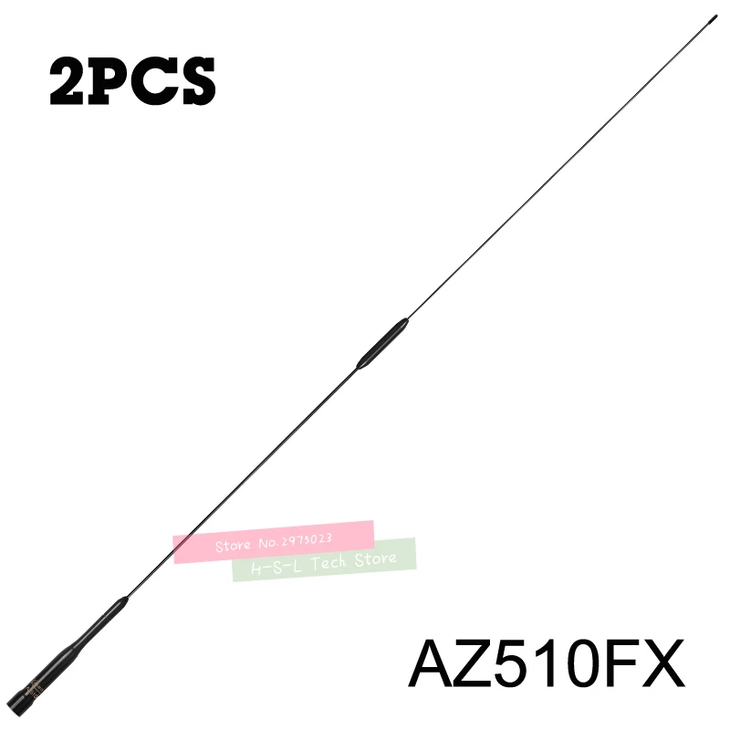 2PCS UHF TYPE Connector Car Walkie Talkie Antenna 136-174Mhz/400-470Mhz Dual Band U/V Mobile Radio Stainless Steel Car Radio