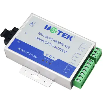 

UT-277SM serial RS-232/422/485 to ST optical fiber transceiver interface mode