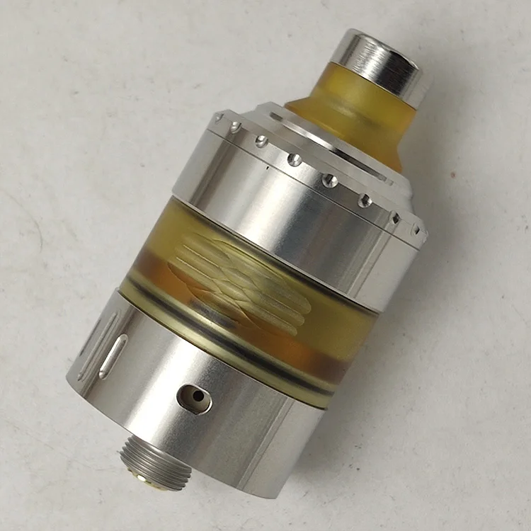 1 шт. Coppervape Hussar Project X MTL RTA 22 5 мм 2 мл PEI Tank позолоченный контактный закругленный