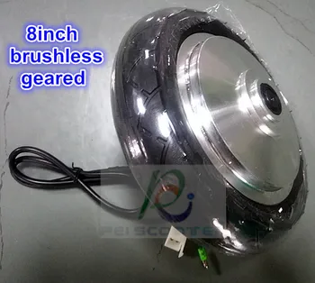 

8 inch 8inch single shaft brushless gear dc hub motor for skateboard hub motor diy with tyre and hall sensor phub-97