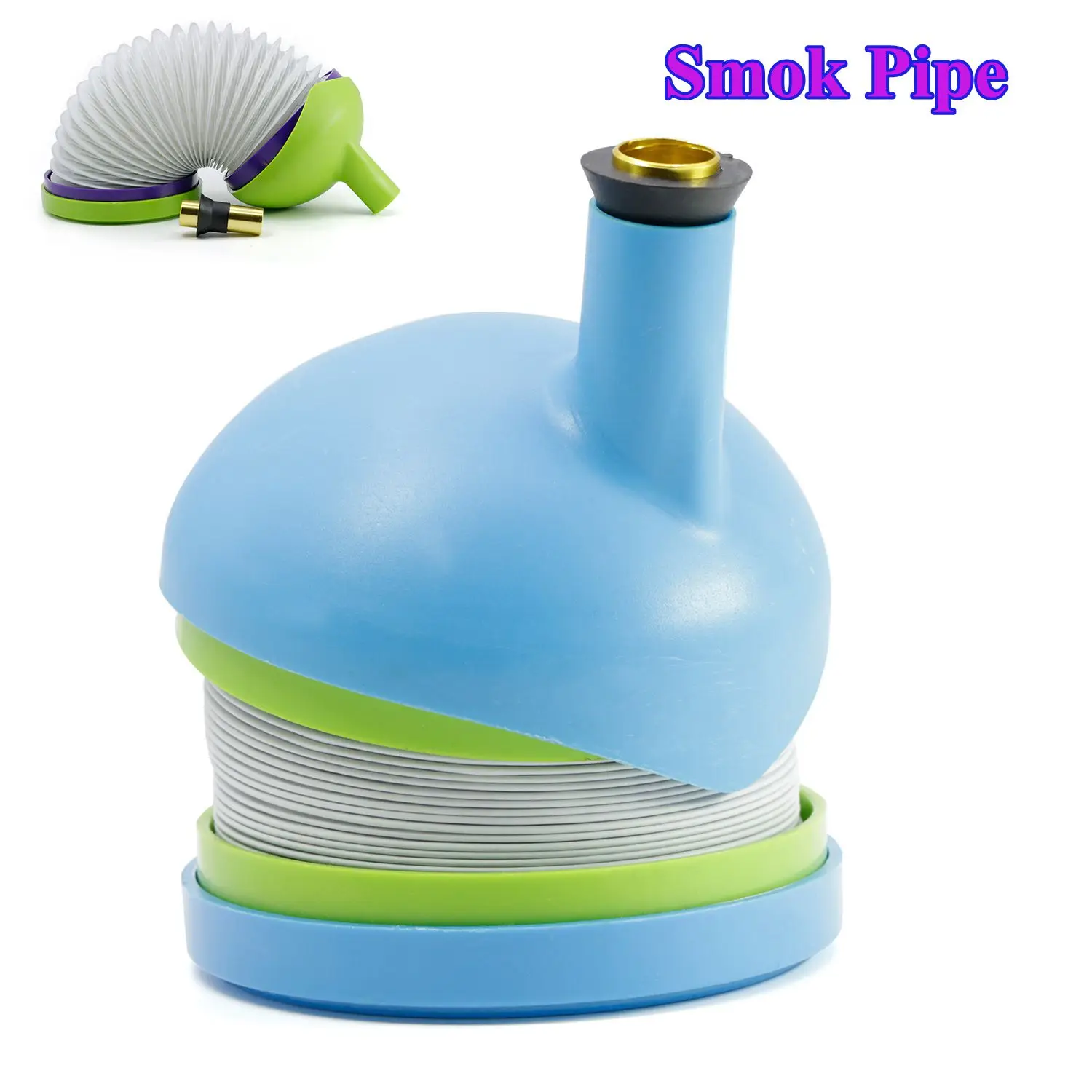 

1 Plastic Stretch Folding Portable Smoke Pipe Creative Vanilla Tobacco Smoke Pipe and Water Pipe Screen Hookah Chicha Shisha