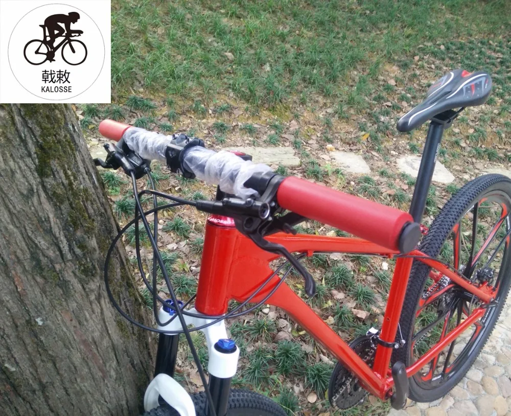Flash Deal Kalosse Aluminum alloy  frame    DIY colors   29er  mountain bike  29*17 inch   24/27/30speed    Air front fork  bicycle 5