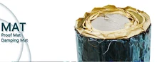 Car Styling Front Fender/Bonnet/Hood 100x100cm Heat Killer Muffler Shield Mat Cotton Foil Sound Insulation Noise Deadener Kit